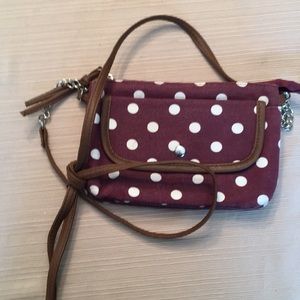 Small Polka Dot Purse. Super Cute!